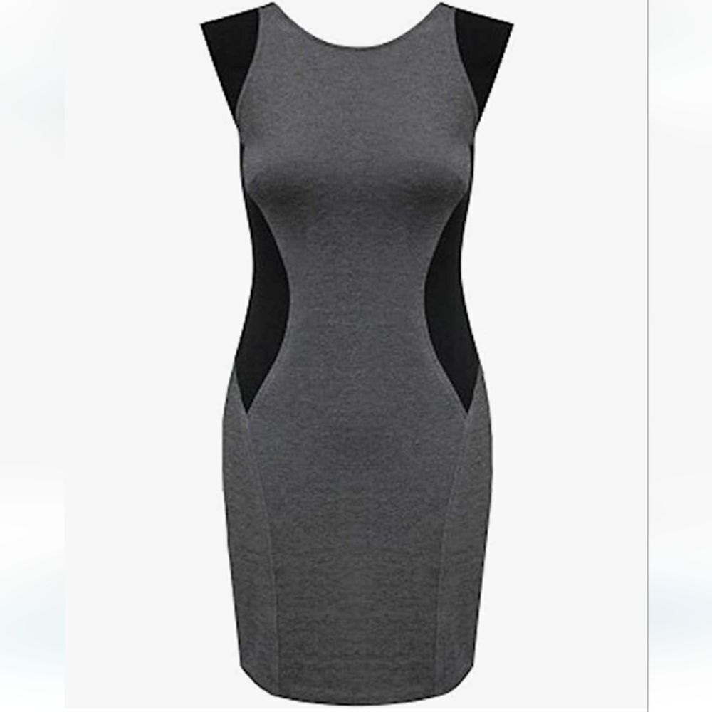 BRAND NEW AA STUDIO AA HIDDEN ZIPPER CLOSURE CREW NECKLINE WOMEN"S DRESS